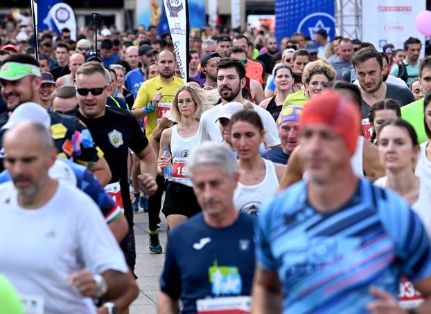 30. Zagrebački maraton startao na glavnom gradskom Trgu