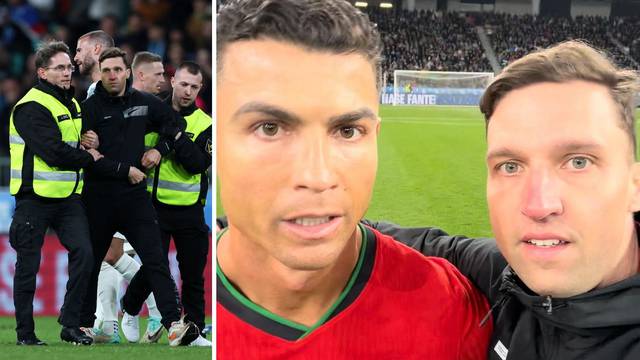 Utrčao na teren i fotografirao se s Ronaldom: Otkrio sve detalje