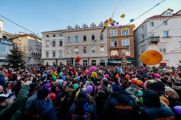 Split: Popodnevno doček na Pjaci