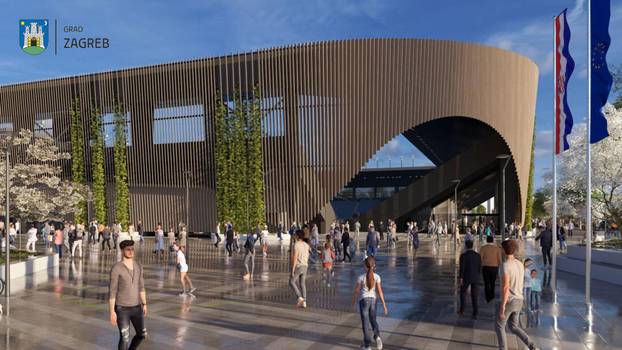 FOTO Krenuo projekt obnove Kranjčevićeve. Grad je raspisao natječaj za novi Dinamov dom