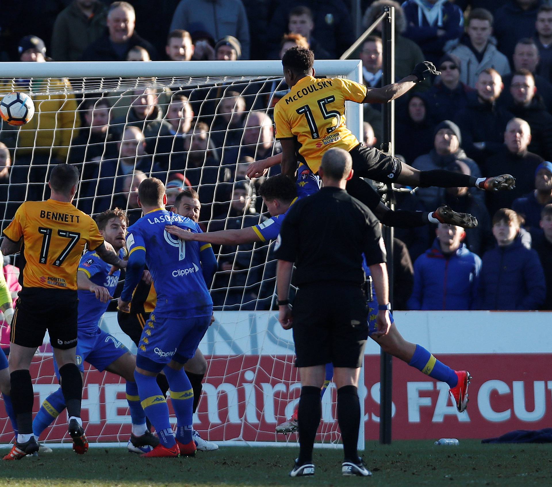 FA Cup Third Round - Newport County AFC vs Leeds United