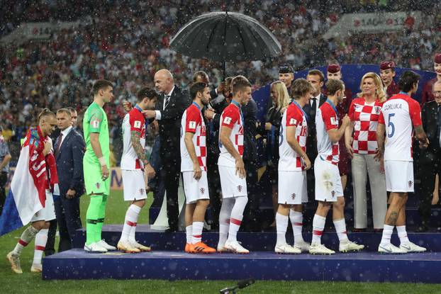 ARHIVA: Hrvatska u Moskvi osvojila srebrnu medalju na Svjetskom nogometnom prvenstvu  - 2018.