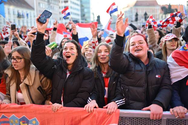Zagreb: Svečani doček rukometaša nakon osvojenog srebra na Svjetskom prvenstvu