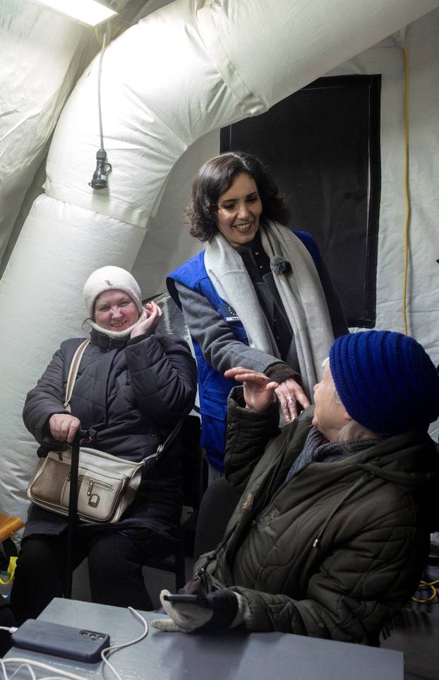 European Commissioner for Equality, and Preparedness and Crisis Management Hadja Lahbib visits Kyiv