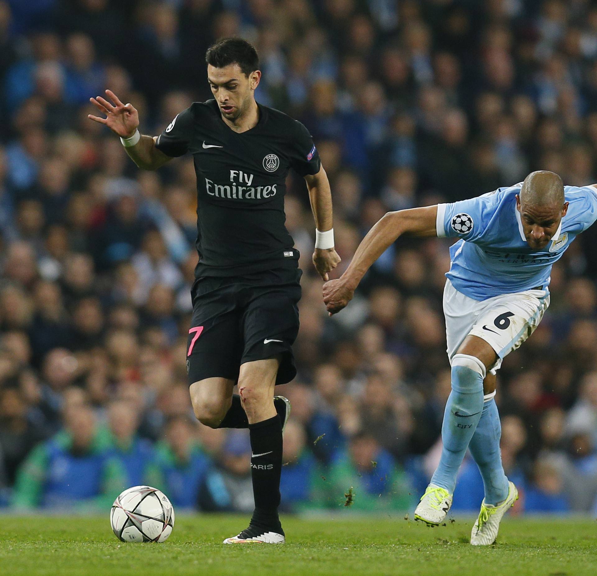 Manchester City v Paris St Germain - UEFA Champions League Quarter Final Second Leg