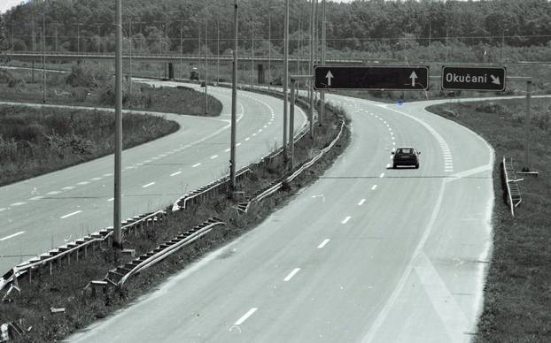 Autocesta u Okučanima 4.5.1995.
