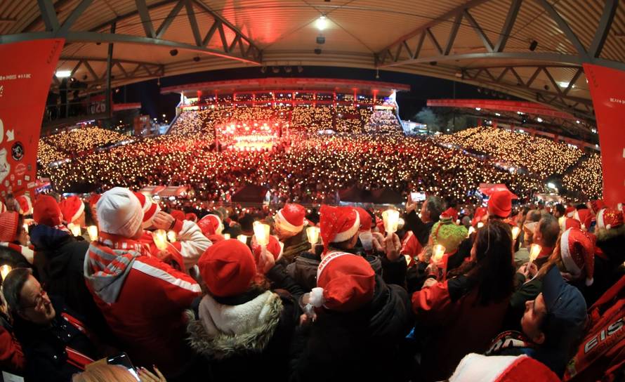 GER, 1.FBL, 1.FC UNION BERLIN, Weihnachtssingen