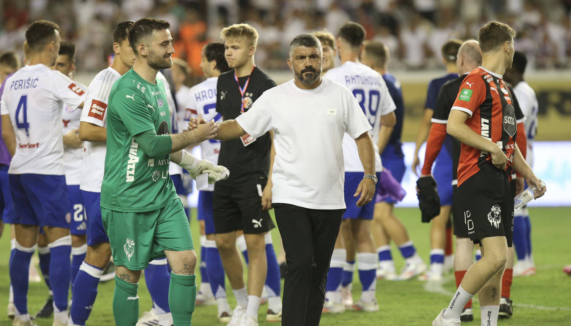 Split: Prva utakmica drugog pretkola Konferencijske Lige: HNK Hajduk - HB Torshavn