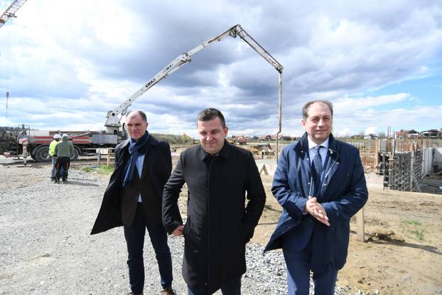 Bjelovar: Obilazak gradilišta Termi u Velikom Korenovu