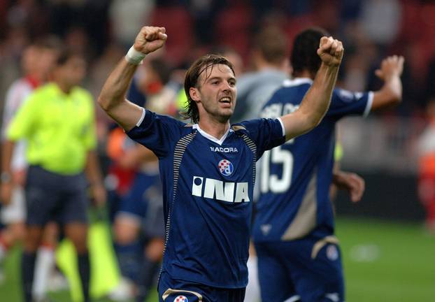 ARHIVA - Amsterdam: 4.10.2007. Dinamo pobijedio Ajax i u&scaron;ao u Uefinu ligu