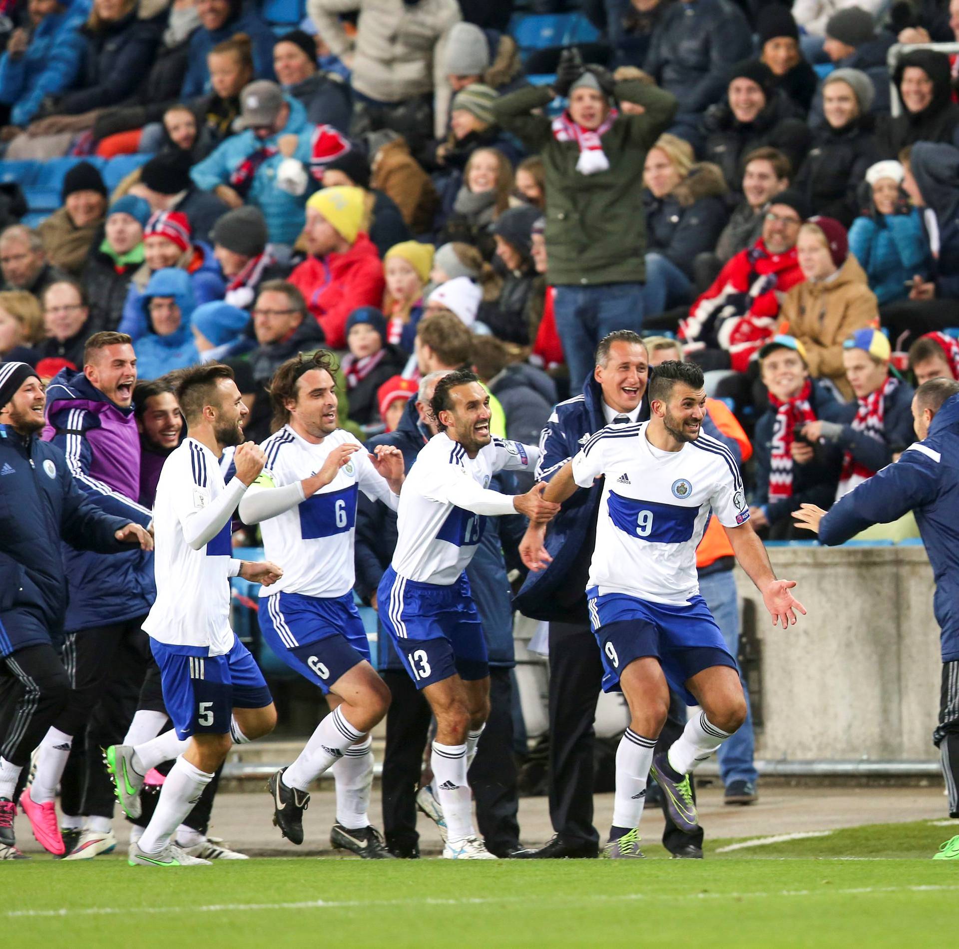 Football Soccer - Norway v San Marino - 2018 World Cup Qualifier