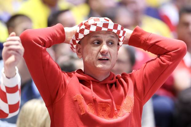 Susret Islanda i Hrvatske u drugom krugu EHF Europskog prvenstva, navijači 