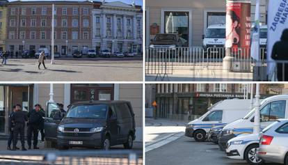 FOTO Policija okupirala centar Zagreba uoči susreta 'vatrenih'