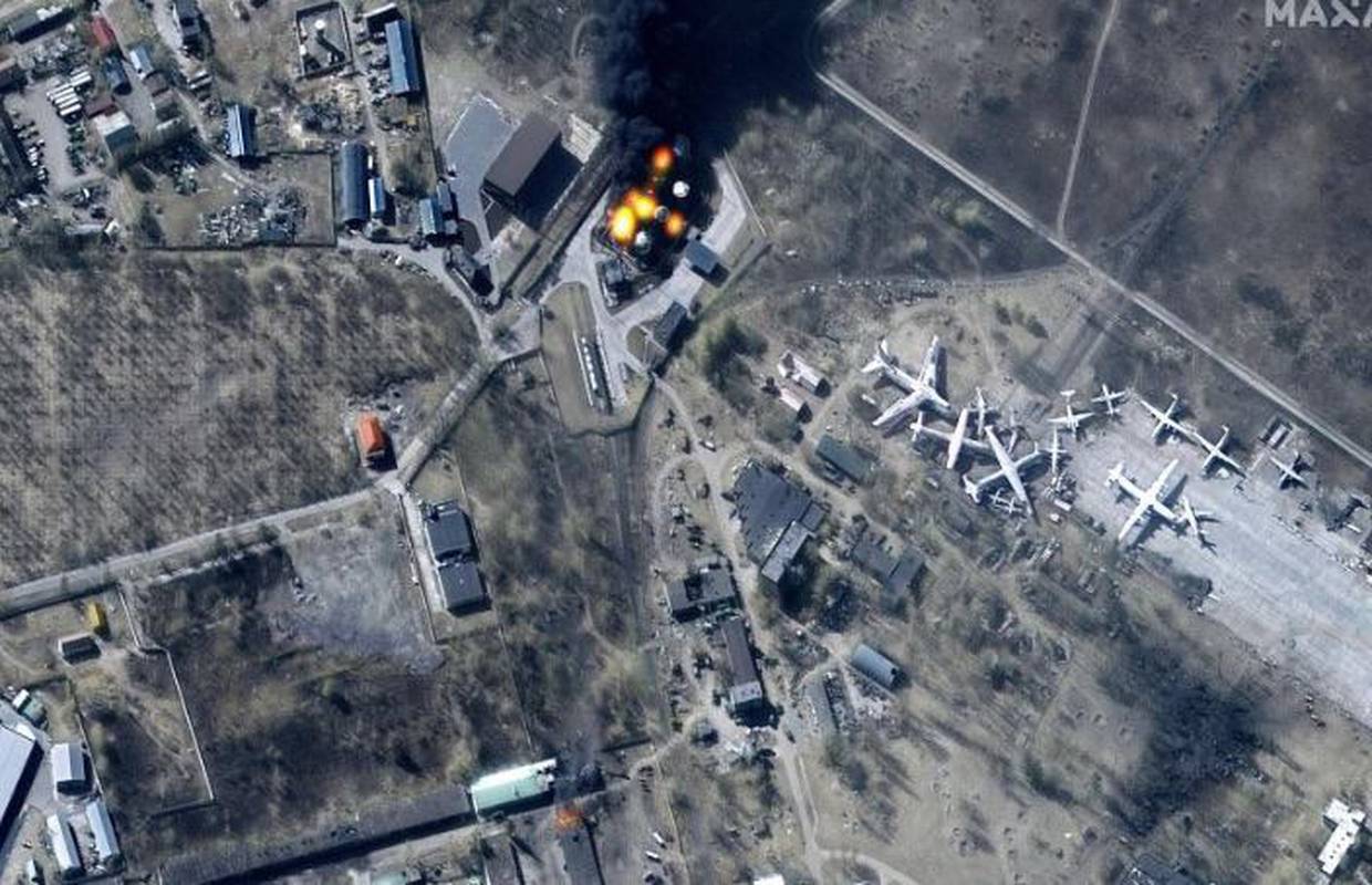 Ruske rakete u potpunosti uništile zračnu luku u Dnipru
