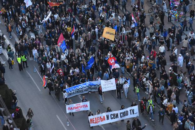 Studenti u Nišu organizirali novi skup pod sloganom "Država to smo mi"