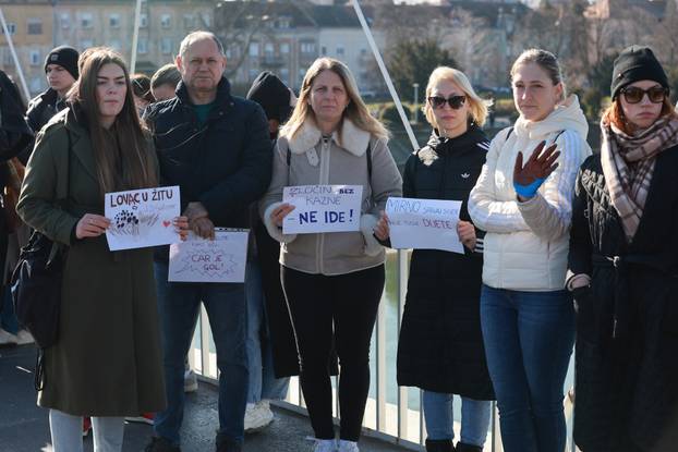 Osijek: Studenti dali podršku kolegama iz Srbije 