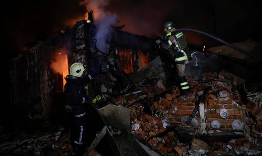 U ruskom napadu dronovima na Harkiv 40 ljudi ozlijeđeno