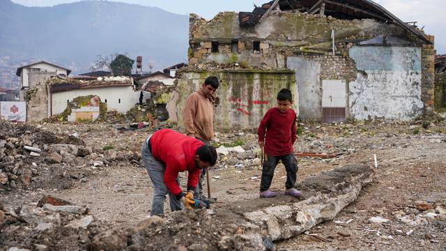 One year after the earthquake in Hatay, Turkey - 03 Feb 2024