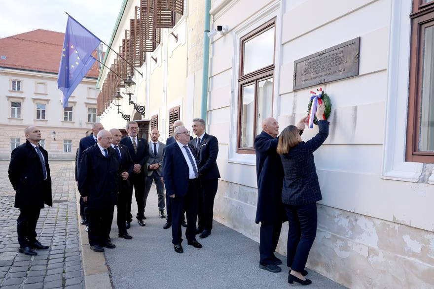 Zagreb: Obiljezena 34. obljetnica raketiranja Banskih dvora
