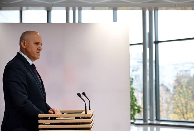 Zagreb: Branko Bačić obratio se medijima nakon sjednice Vlade RH