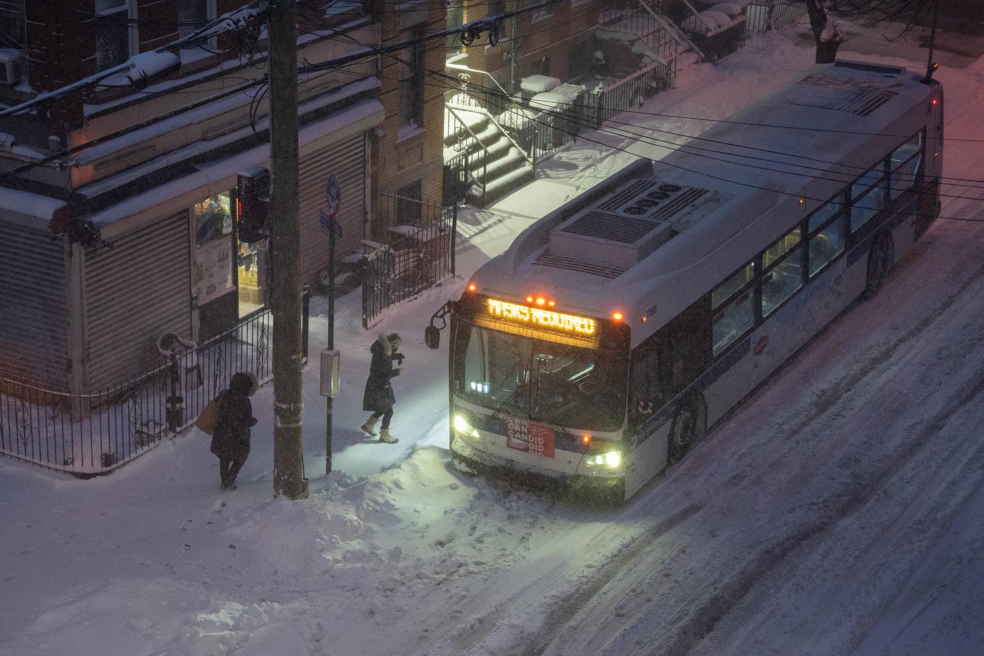 Winter Storm Kenan New York