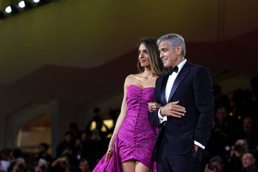 82nd Venice Film Festival - screening of the movie "Jay Kelly" in competition