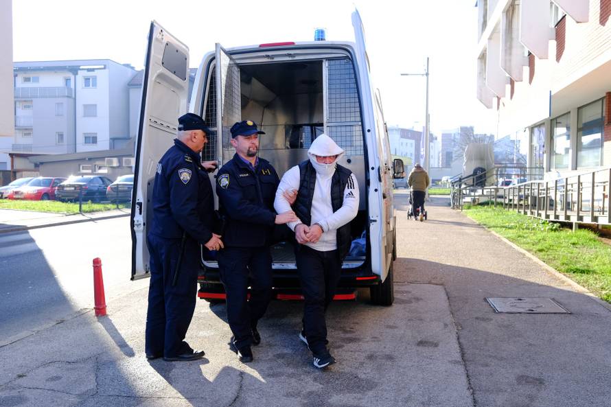 Velika Gorica: Privođenje Josipa Medarića Čube 