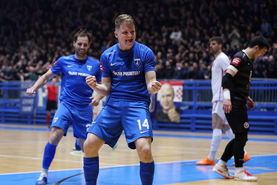 Zagreb:  1. HMNL, četvrtfinale, treća utakmica, MNK Futsal Dinamo - MNK Torcida