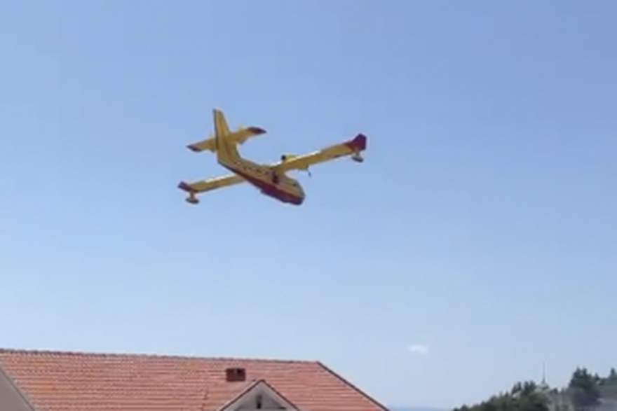 Požar u Makarskoj