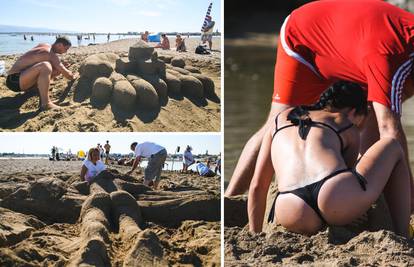 Prekrasne skulpture od pijeska uljepšale poznate plaže u Ninu