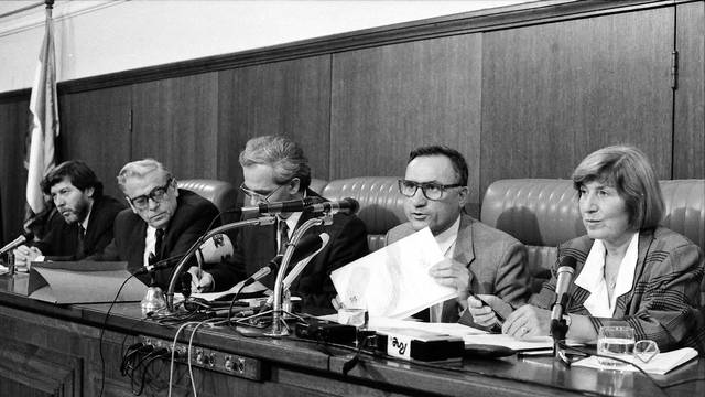 Zagreb: Objavljeni rezultati referenduma o Hrvatskoj samostalnosti, 20.05.1991.