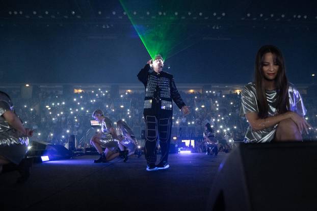 Zagreb: Senna M nastupao na Megadance partyju