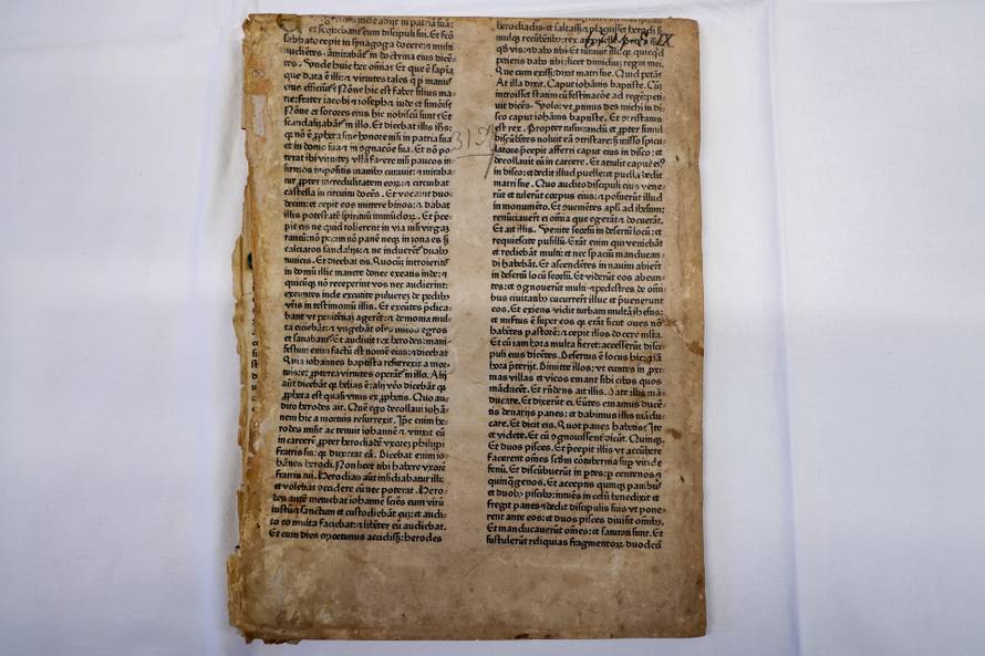 Zadar: Pronađena najstarija inkunabula u Hrvatskoj