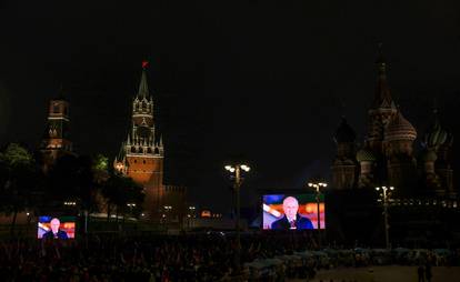 Concert marking Russia's annexation of four Ukrainian territories held in Moscow