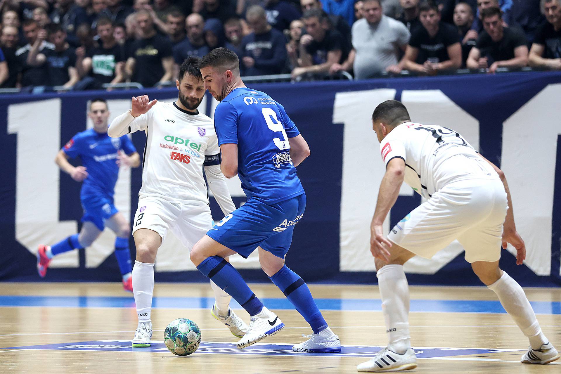 Zagreb: Prva hrvatska malonogometna liga, druga utakmica polufinala, MNK Futsal Dinamo - MNK Novo Vrijeme