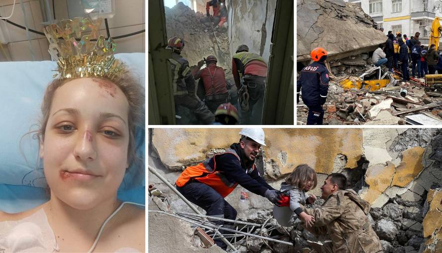 Gabi na rukama heroja:  'Bila sam ispod ruševina i pomislila 'To je to, ovo će biti moj kraj'