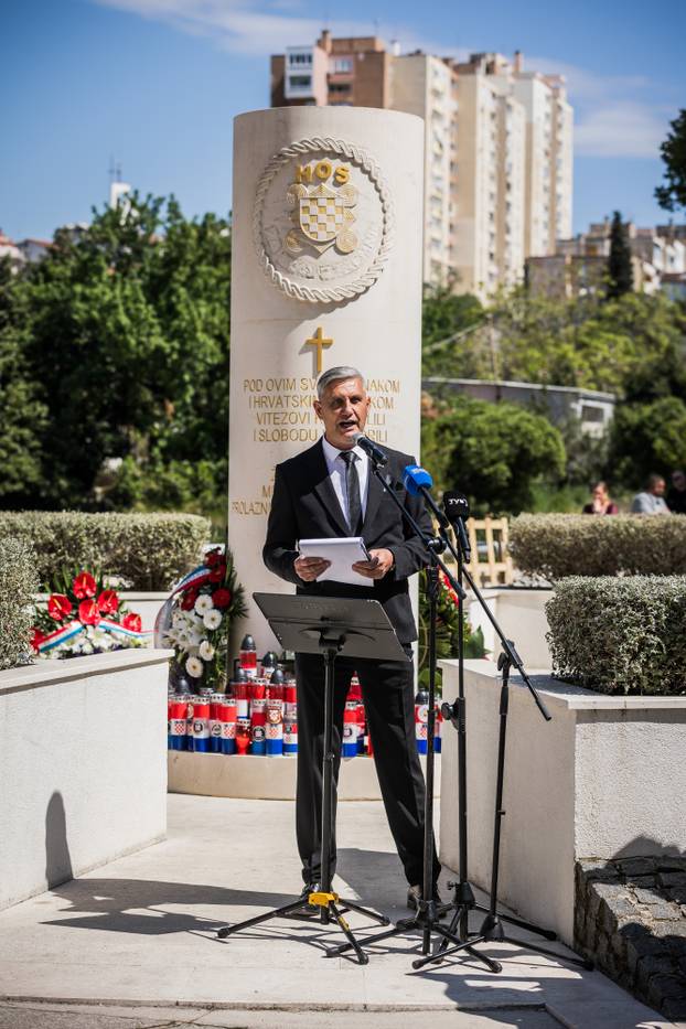 Proslava 35. Obljetnice od osnutka HOS-a u Splitu