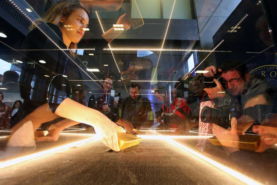 Predstavljena zlatna poluga od 12,44 kg vrijedna 500.000 €