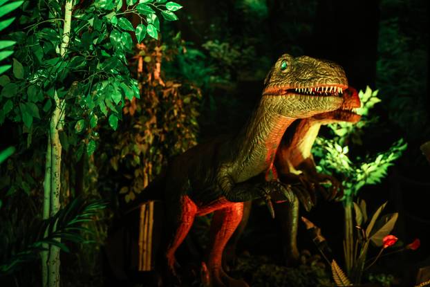 Zagreb: Izložba Invazija dinosaura na Zagrebačkom velesajmu