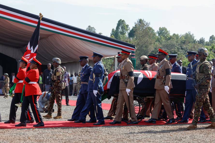 Funeral Mass for Kenya's former Prime Minister Raila Odinga, in Bondo