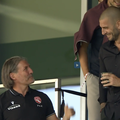 Utakmicu Dinama u &Scaron;vicarskoj s tribina pratio i biv&scaron;i 'vatreni'
