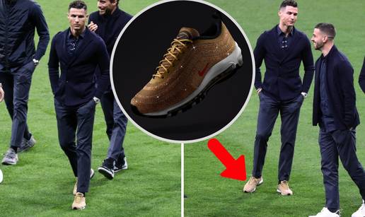 Ronaldowski: Iza&scaron;ao na teren u tenisicama s 50.000 kristala...