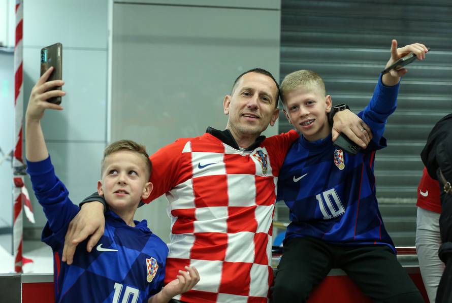 Doček brončanih rukometaša u Zračnoj luci Franjo Tuđman