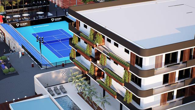 FOTO Hrvatski olimpijac gradi spektakularni teniski centar s apartmanima i spa sadržajima