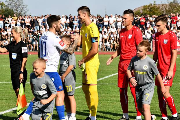 Slavonski Brod: Utakmica Hrvatskog nogometnog kupa, Omladinac Gornja Vrba - Hajduk