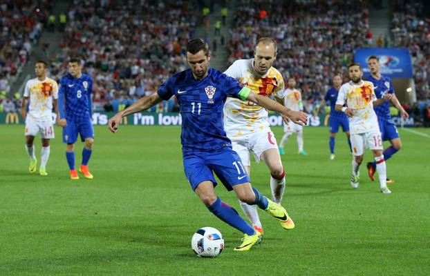 Bordeaux: UEFA EURO 2016., 3. kolo, skupina D, Hrvatska - Španjolska