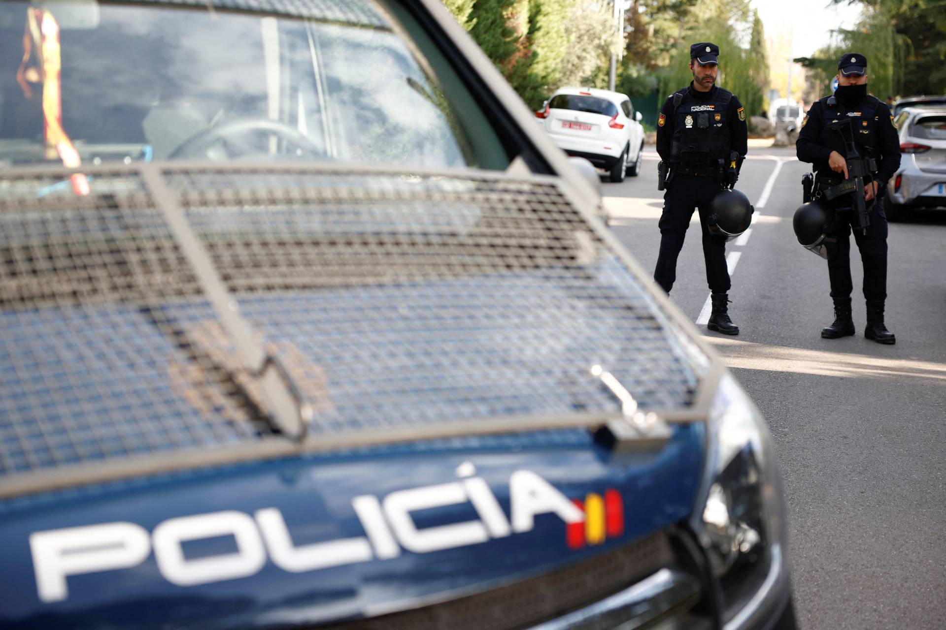 Blast at Ukrainian embassy in Madrid