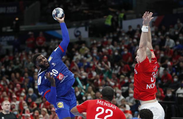 EHF 2022 Men's European Handball Championship - Main Round - Denmark v France