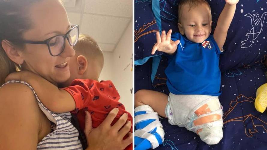 Dinamovci oduševili: Čestitali rođendan malom Šimunu (2)