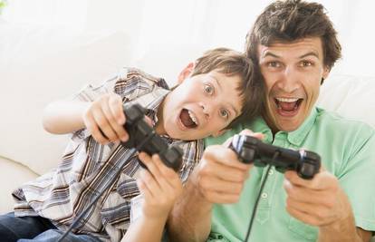 Igranje igrica dobro je i za djecu i za njihove roditelje